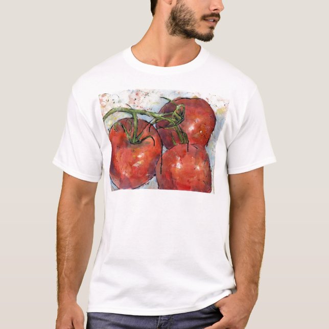 Camiseta Tomates tres (Anverso)