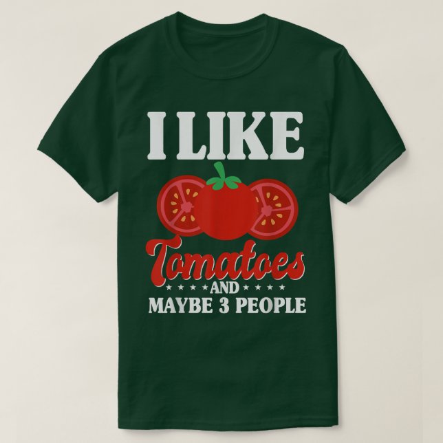 Camiseta Tomates Vegetales Vegetables Gardeneradores Vegeta (Diseño del anverso)