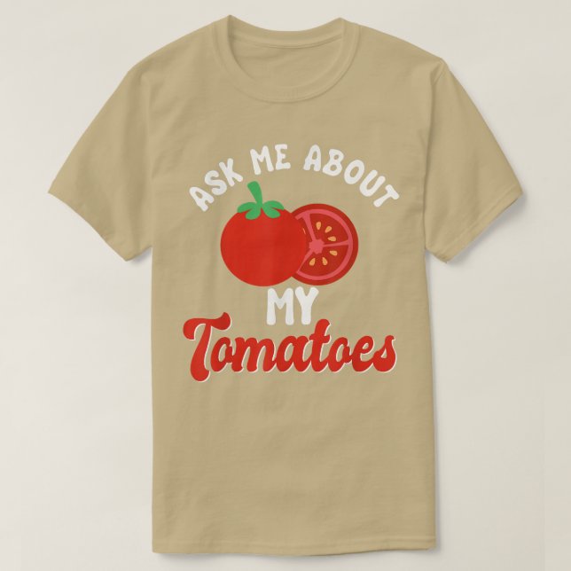 Camiseta Tomates Vegetales Vegetables Gardeneradores Vegeta (Diseño del anverso)