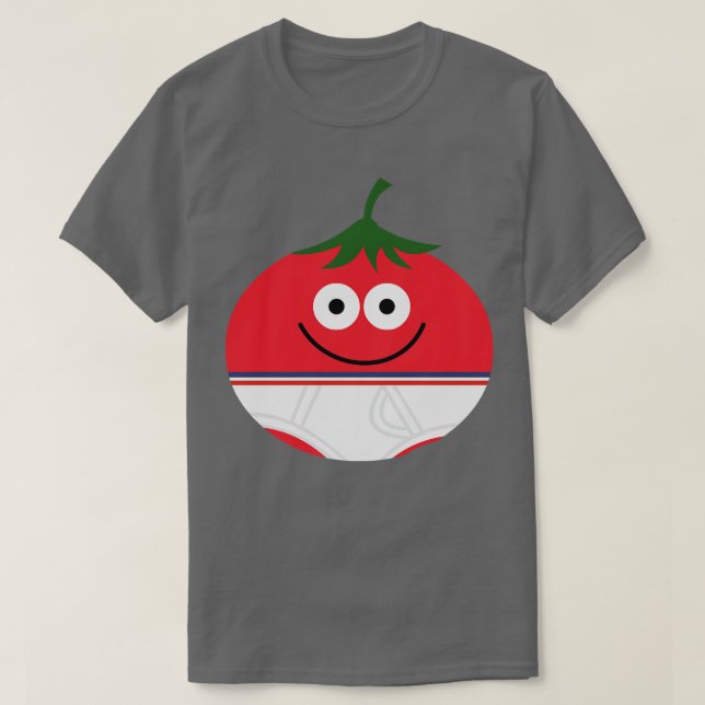 CAMISETA TOMATO EN EL INTERIOR (Diseño del anverso)