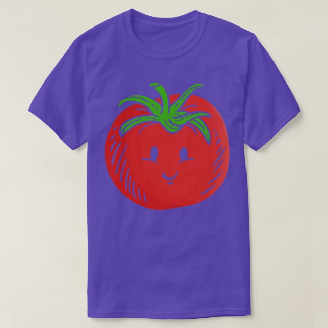 Camiseta Tomato Kawaii (Diseño del anverso)