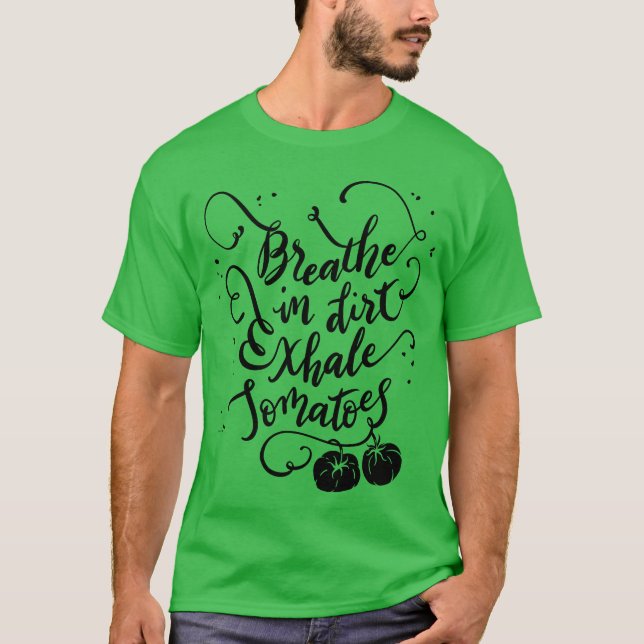 Camiseta Tomato Lover Gardener Growing Foodomatoes friends (Anverso)