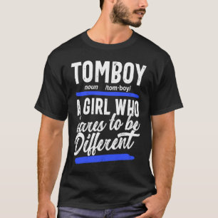 Camiseta Tomboy Chicas Tomboy Tee Mujeres Tomboy Tomboy