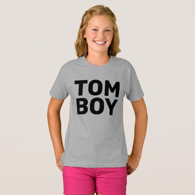 CAMISETA TOMBOY GIRLS KIDS T-SHIRT (Anverso completo)