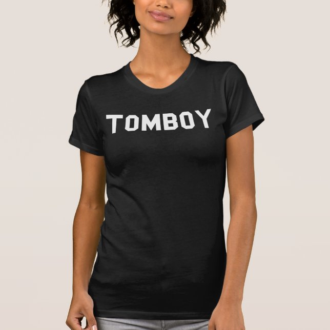 Camiseta Tomboy T-Shirt Tumblr (Anverso)