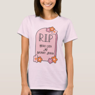 Camiseta Tombstone para los jeans flacos