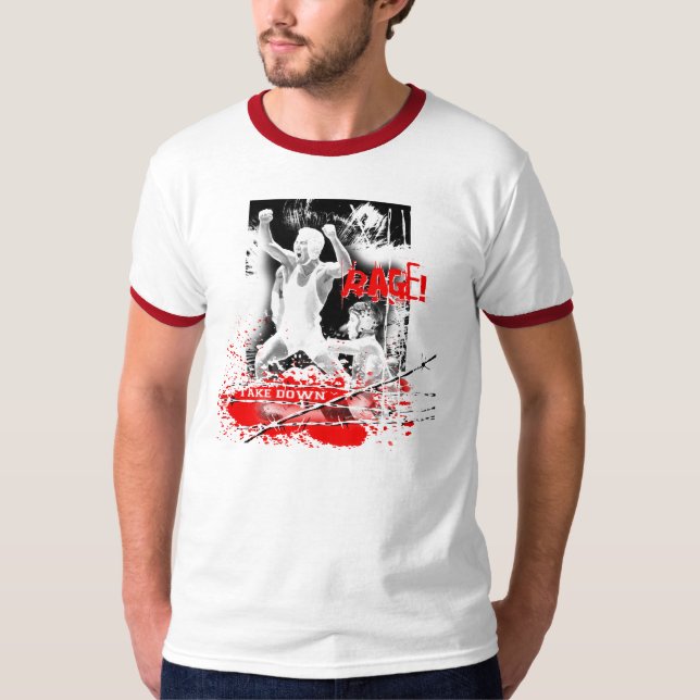 Camiseta tome abajo la RABIA (Anverso)