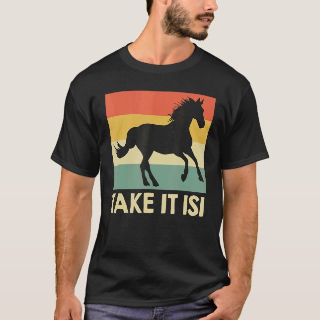 Camiseta Tome el caballo islandés 4 (Anverso)