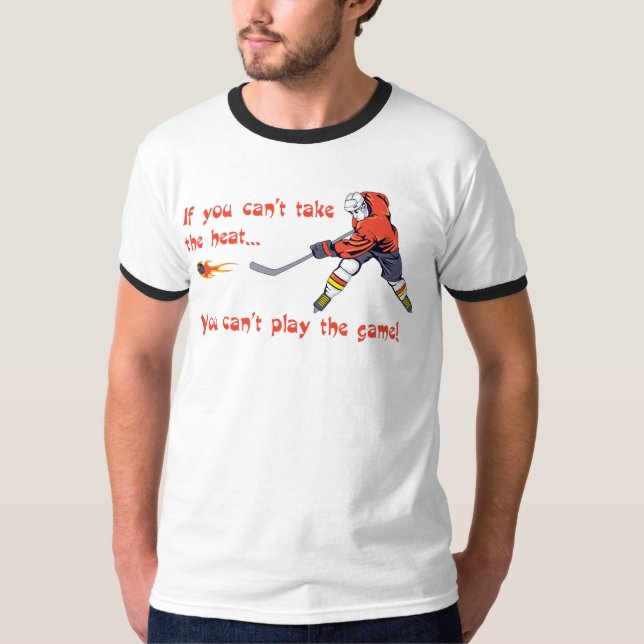 Camiseta Tome el calor - hockey (Anverso)