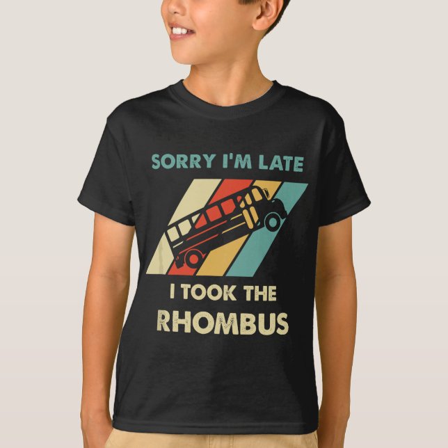 Camiseta Tomé La Graciosa Matemática Rhombus Nerd Funny Mat (Anverso)