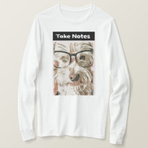 Tome Notes Westie Long Sleeve Shirt