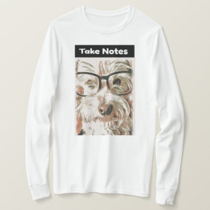 Camiseta Tome Notes Westie Long Sleeve Shirt