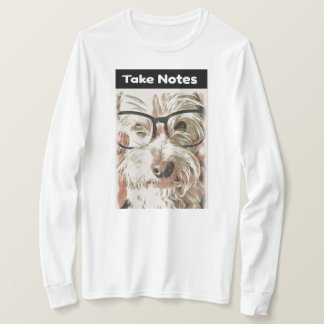 Camiseta Tome Notes Westie Long Sleeve Shirt