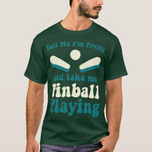 Camiseta Tome Pinball Jugando Machines Arcade Divertido jue
