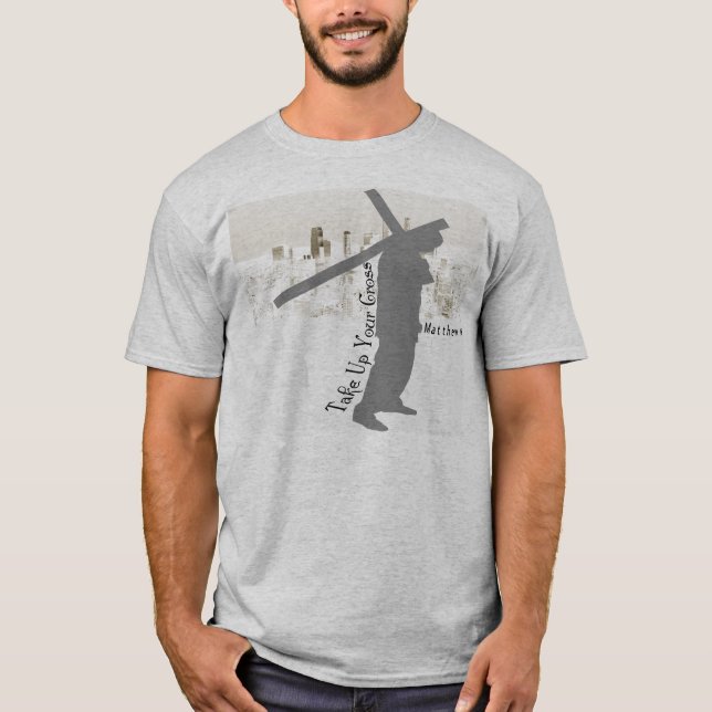 Camiseta Tome su cruz 2 (Anverso)