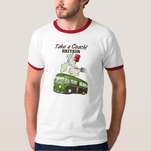 Camiseta Tome un entrenador poster de viajes de Gran Bretañ