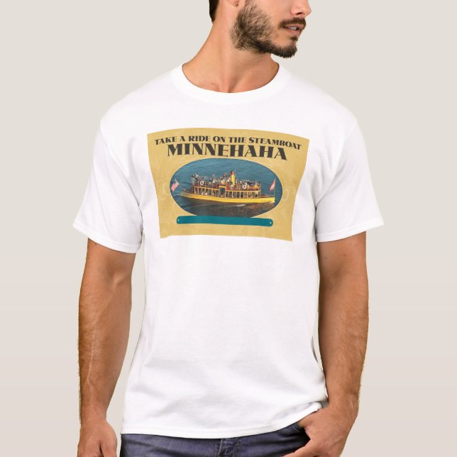Camiseta ¡Tome un paseo! (Anverso)