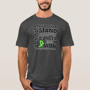 Camiseta Tomé un soporte contra cáncer del linfoma