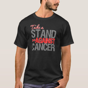 Camiseta Tome un soporte contra el cáncer v2