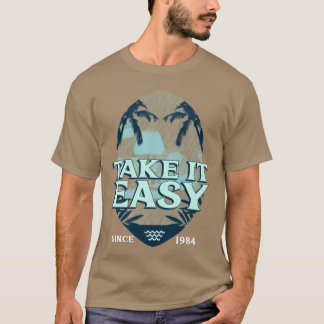 Camiseta Tómelo con calma familia Vintage