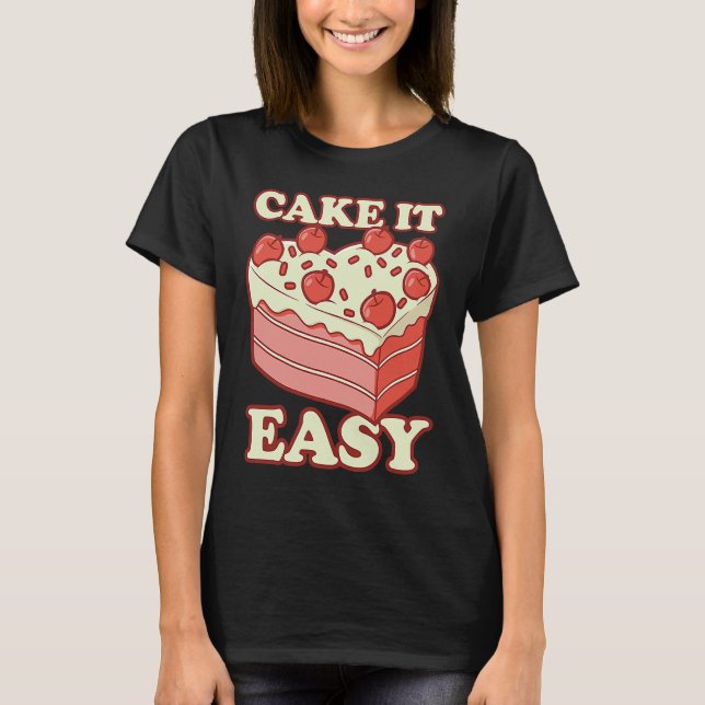 Camiseta Tómelo Fácil Baker Baker Bing Cake (Anverso)