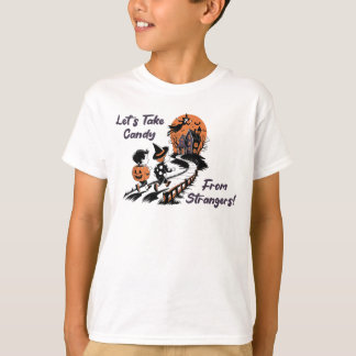 Camiseta Tomemos a Candy de la divertida Halloween de los e