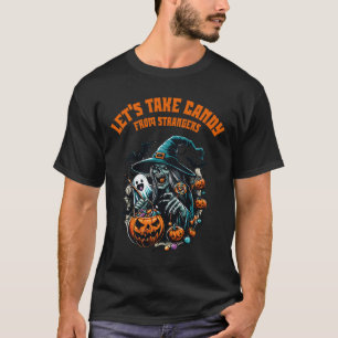 Camiseta Tomemos a Candy de los extraños divertidos Hallowe