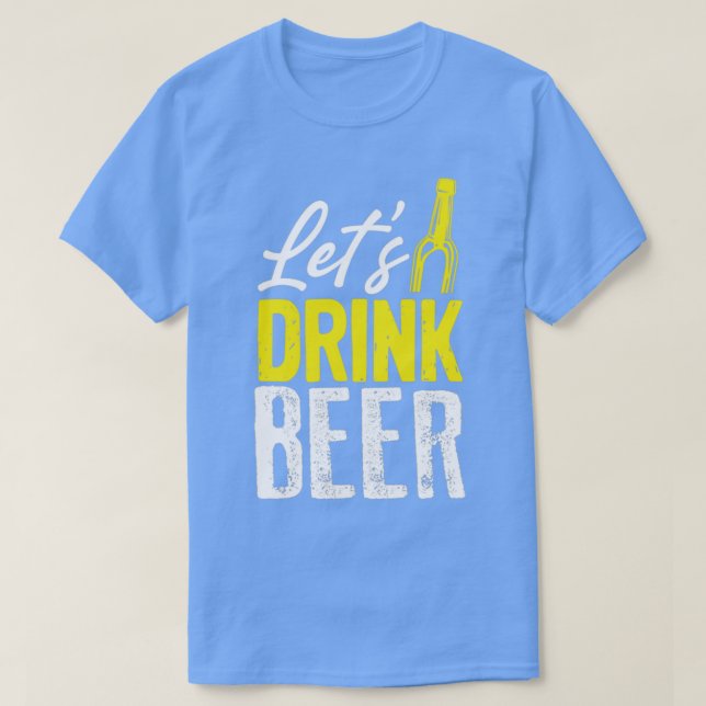 Camiseta Tomemos cerveza (Diseño del anverso)