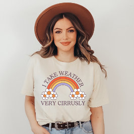 Camiseta Tomemos el cirrusly del clima, la meteorología, el