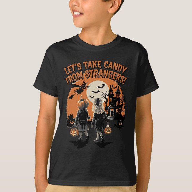 Camiseta Tomemos el dulce de los extraños 3 (Anverso)
