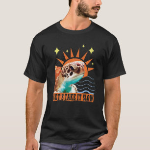 Camiseta Tomemos el humor lento de la tortuga