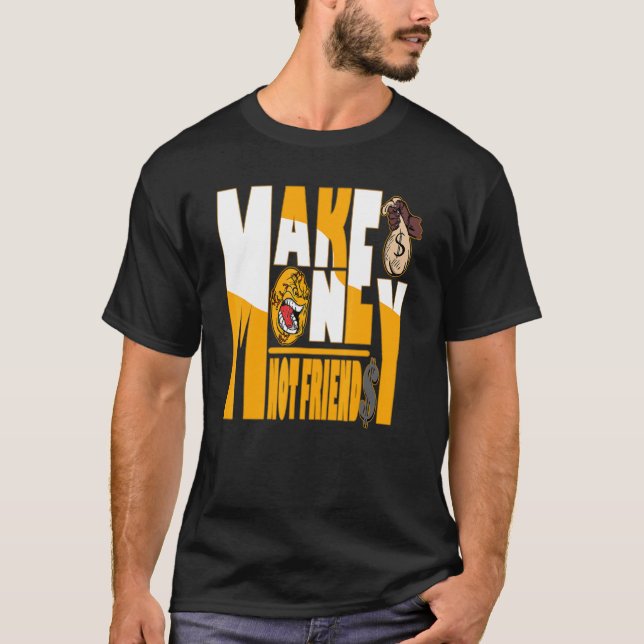 Camiseta Tomen el tiempo, no amigos OG yellow Toe 1s coinci (Anverso)