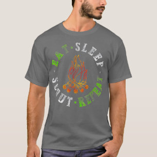 Camiseta Tómese el Sleep Scout Repetir el Escultor de campi