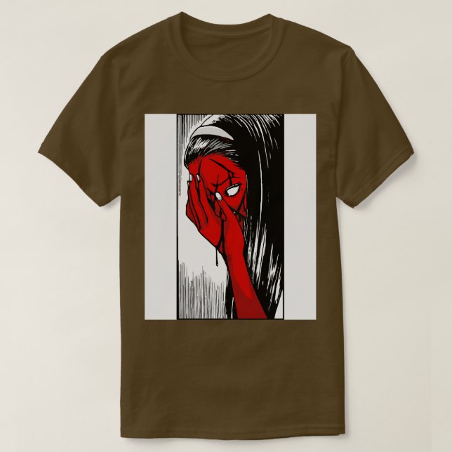 Camiseta Tomie Rojo (Diseño del anverso)