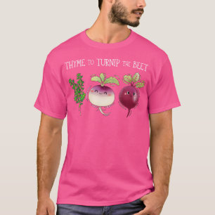 Camiseta Tomillo Divertido Para Convertir La Remolacha Vege