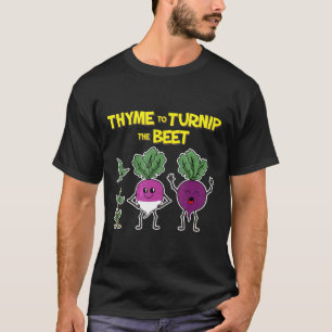 Camiseta Tomillo Para Nabo La Remolacha Jardinería Jardín