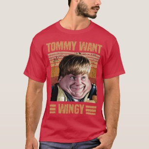 Camiseta Tommy Boy Likeyommy Want Wingy Vintage amigos