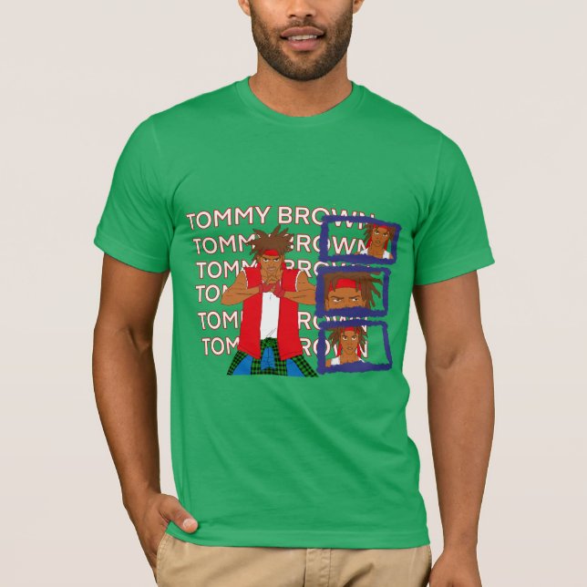 Camiseta Tommy Brown (Anverso)