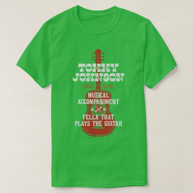Camiseta Tommy Johnson O Brother Where Art Thou (Diseño del anverso)