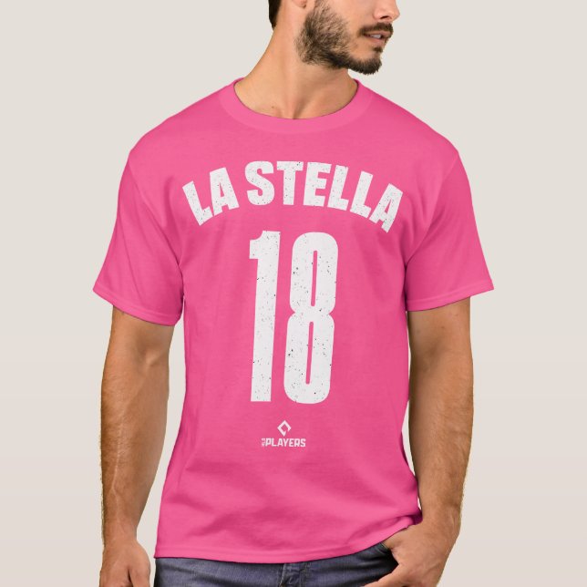 Camiseta Tommy La Stella 18 Mlbpa San Francisco Major Leagu (Anverso)