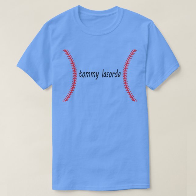 Camiseta tommy lasorda (Diseño del anverso)