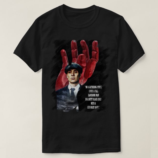 Camiseta Tommy Shelby - Red Rig (Diseño del anverso)