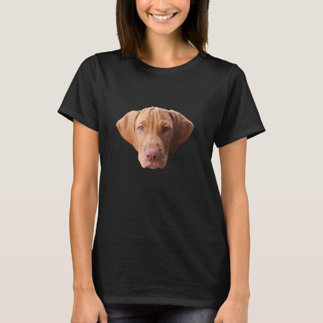 Camiseta Tommy the Vizsla Puppy (Anverso)