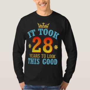 Camiseta Tomó 28 Años El Cumpleaños Ver Esta Buena Hada.