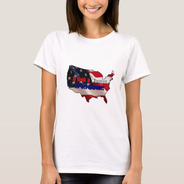 Camiseta Tomó a una mujer (Anverso)