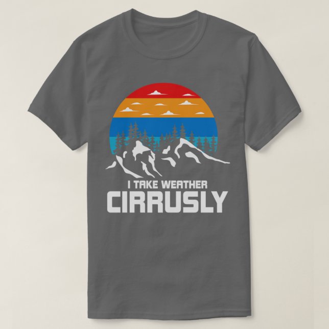 Camiseta Tomo Cirruslay Meteorológico (Diseño del anverso)
