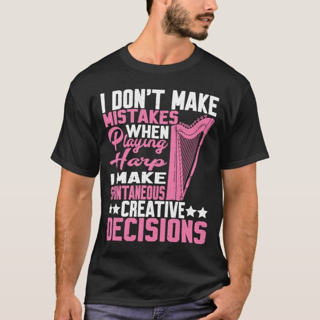 Camiseta Tomo Decisiones Creativas Espontáneas Harp 2 (Anverso)