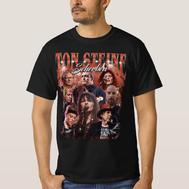 Camiseta Ton Steine Scherben - banda de rock en alemán (Anverso)