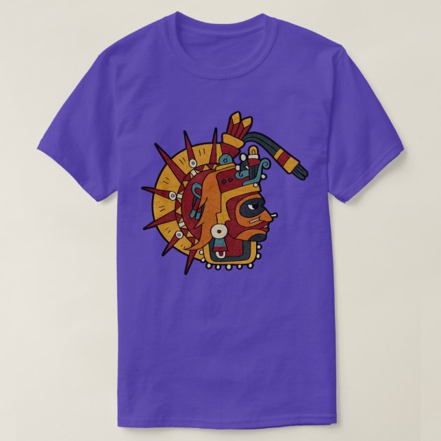 Camiseta Tonatiuh Azteca Dios Sol Dios Inca Toltec Gift2 (Diseño del anverso)