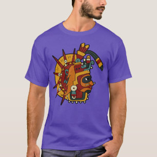 Camiseta Tonatiuh Azteca Dios Sol Dios Inca Toltec Gift2